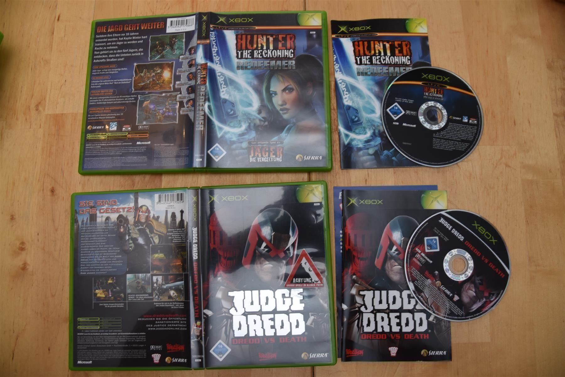 Giochi: Hunter the Reckoning + Judge Dredd – Usato da Frenkendorf venduto da gelbeZinnie