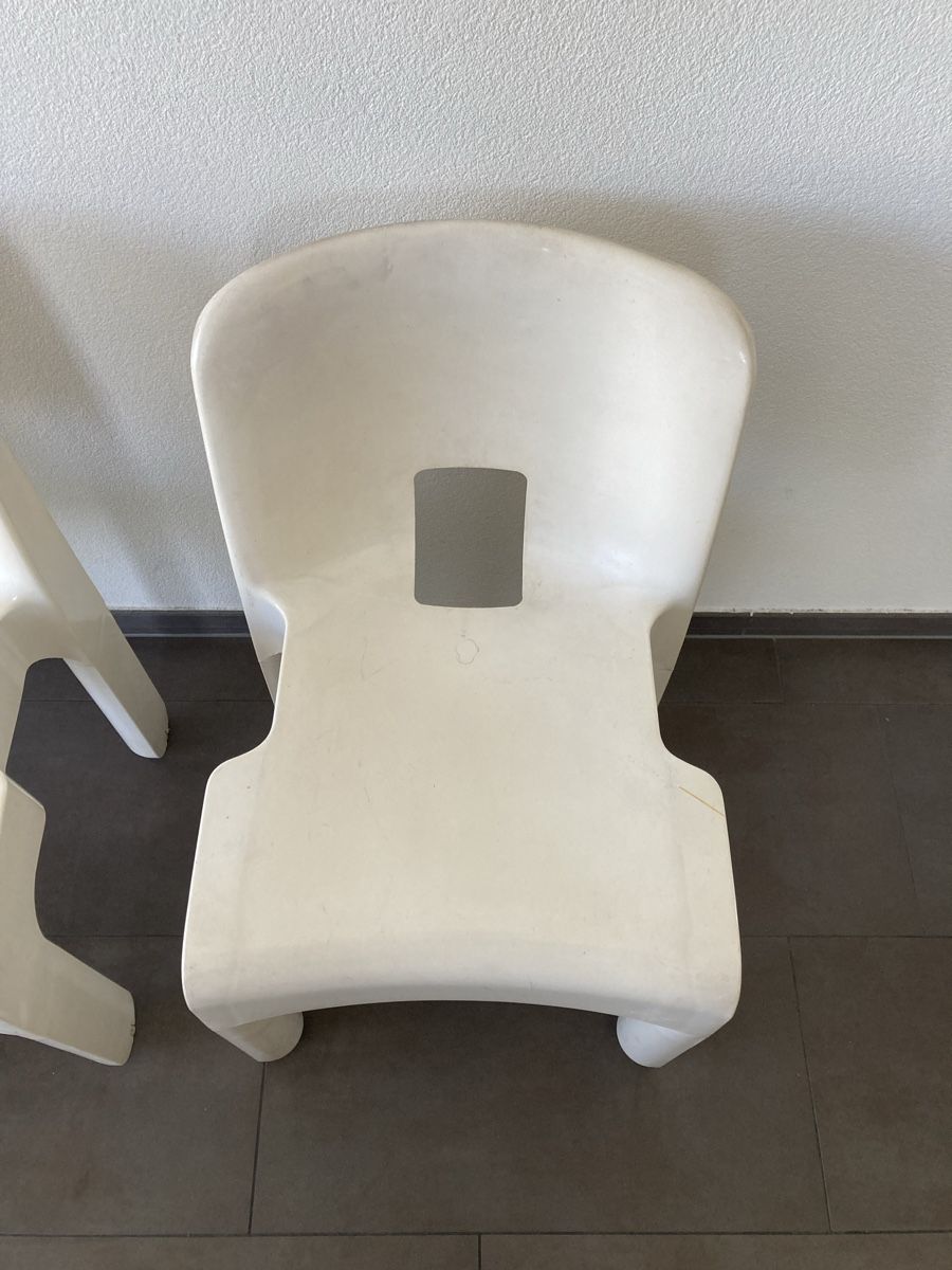 Kartell Sedie: Joe colombo 860 chair (2ea) – Usato da Frauenfeld venduto da bybong 2
