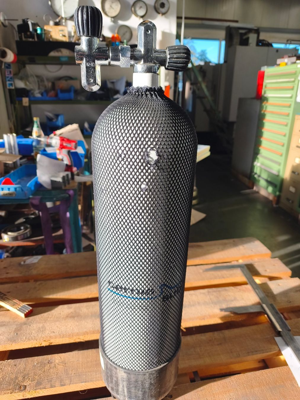 Tauchflaschen: Tauchflasche Nitrox – Gebraucht aus Dachsen von Ricasoli