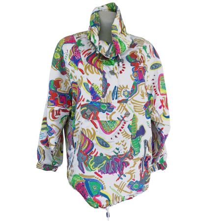 Skijacke Jacke Damen S/M/L bunt VINTAGE 1980s