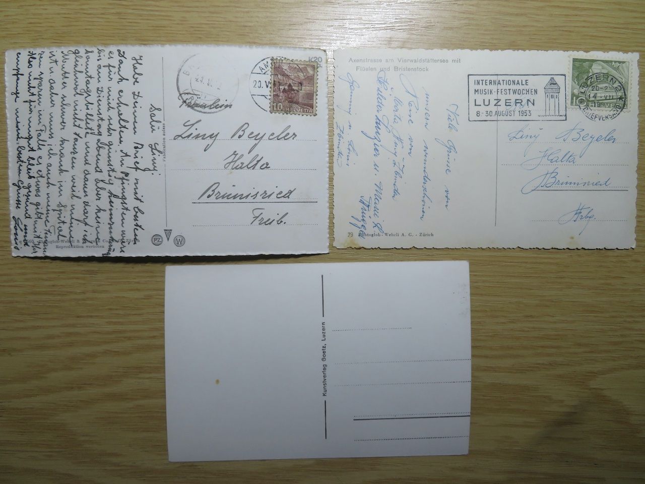 Cartoline postali: Flüelen 3 Ansichtskarten 2x gelaufen – Usato da Spreitenbach venduto da heitersberg54 4