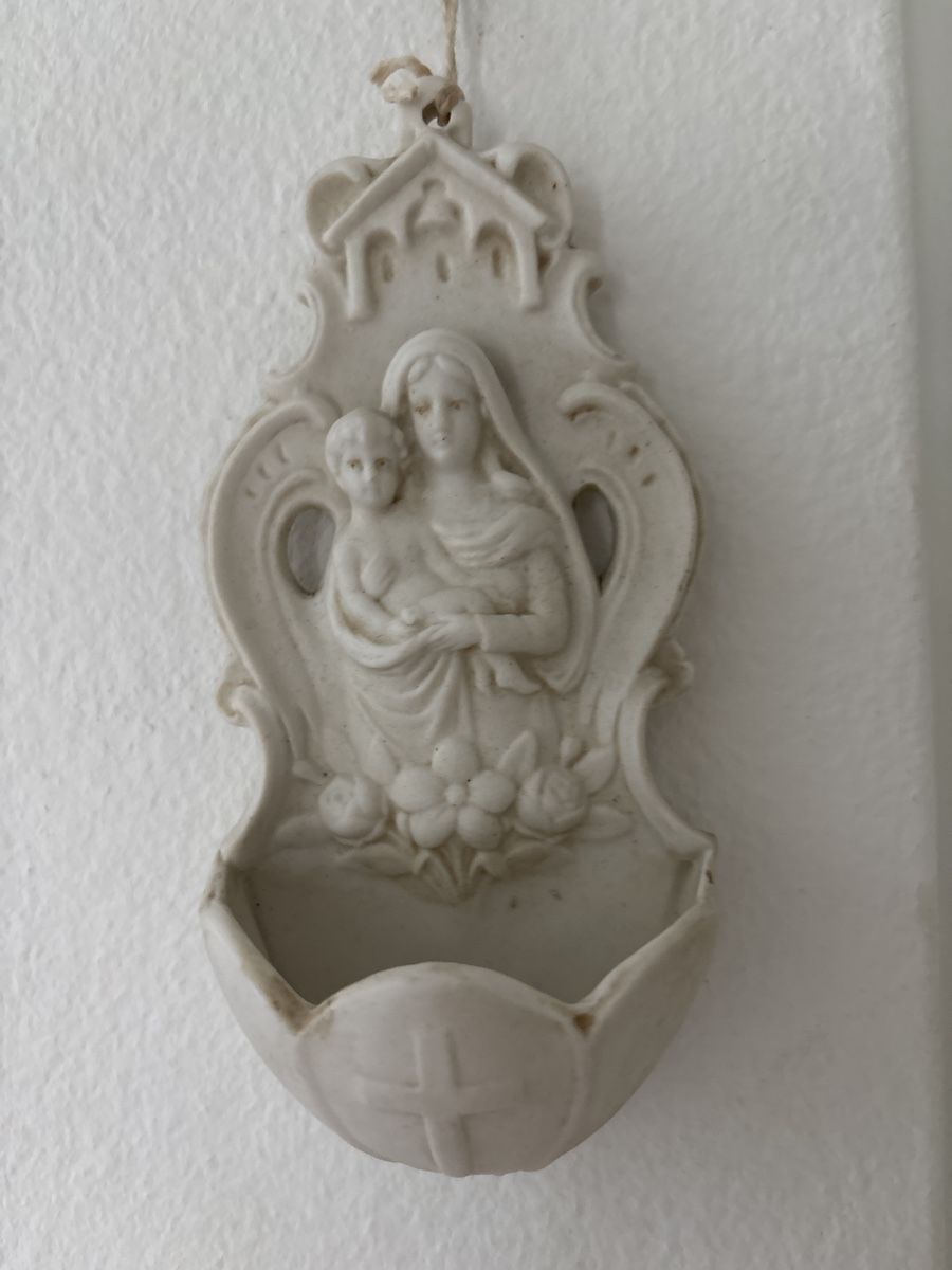 Statuette: Wihwassergeschirr alt weiss – Usato da Kriens venduto da Wundertuete17