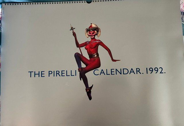 Pirelli Calendari: CALENDARIO PIRELLI 1992 NUMERATO – Usato da Davesco-Soragno venduto da cap_67b9