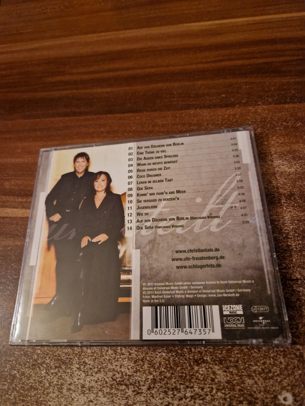 CDs: Ute Freudenberg & Christian Lais  - Ungeteilt – Gebraucht aus Wattenwil von Mage66 1