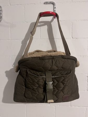 Tasche MORE FOR CATS & DOGS Stepp dunkelgrün guter Zustand