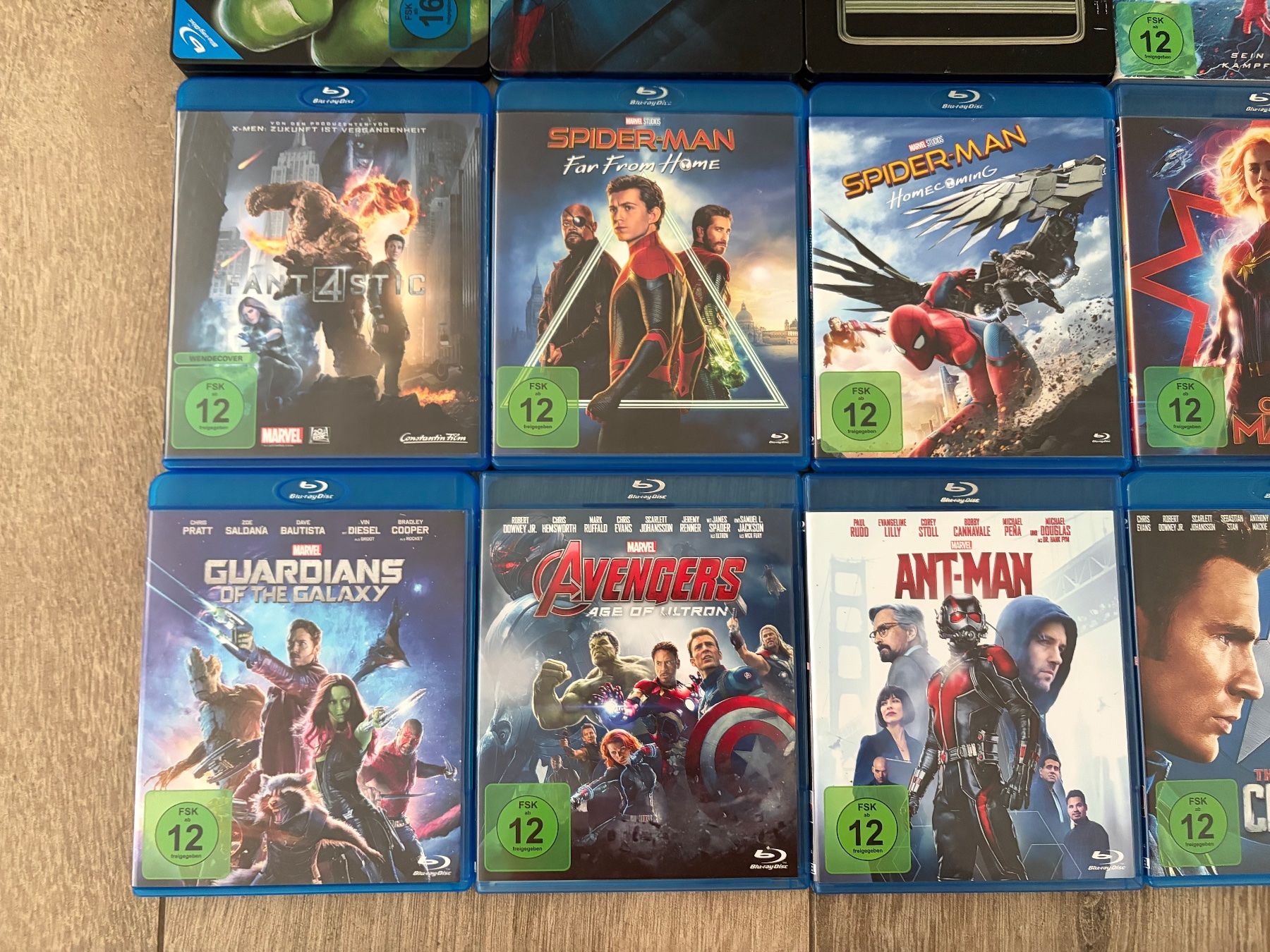 Alle DVDs: 26 Marvel Bluray's ab 1.- – Gebraucht aus Inwil von Tom32 1