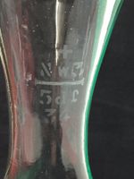 Antike Schweizer Glasflasche aus 1934