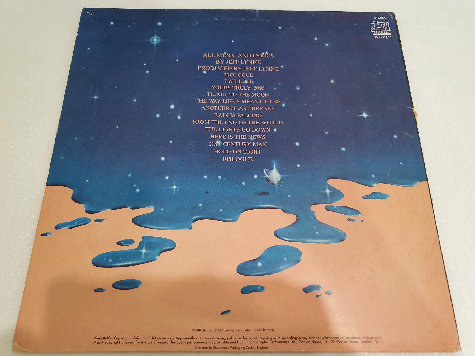 Dischi in vinile: ELO – Time – Usato da Uster venduto da Vinyl-Leidenschaft 1