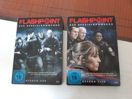 Flashpoint - Das Spezialkommando -  Staffel 1 und 5 komplett