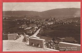 Tavannes - Vue depuis Pierre Pertuis - Fotokarte 1917