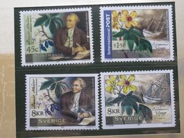 Australia 2001  Sweden Joint issue Daniel Solander **