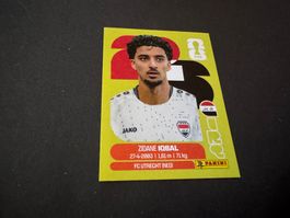 Panini FIFA Fussball WM 2026 Sticker Zidane Iqbal IRQ 9