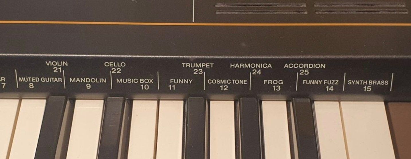 Musikinstrumente: Retro Casio Casiotone 101 Keyboard - Top Zustand! – Gebraucht aus Wil SG von Goodart 1