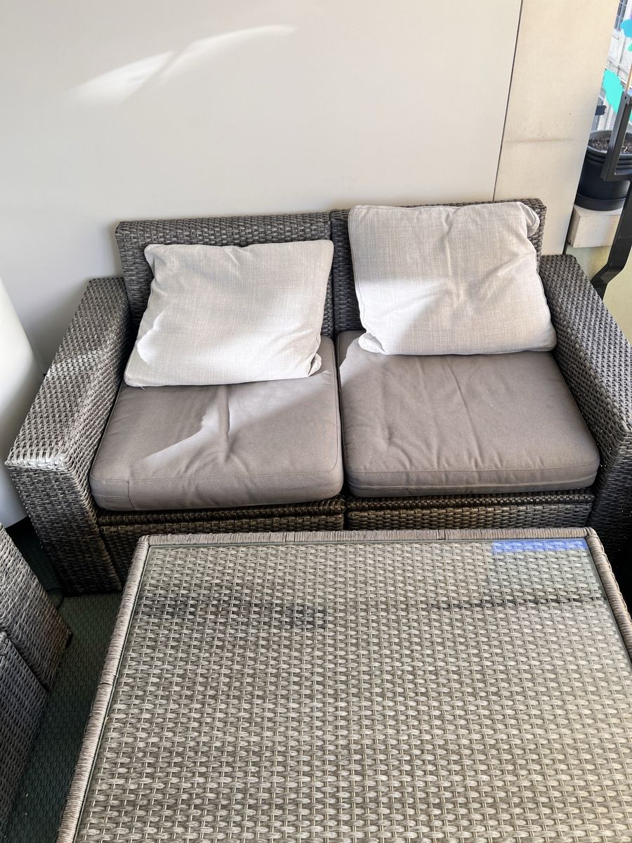 Sofas: Sommer lounge mit Tisch – Gebraucht aus Büron von Fox_21 4