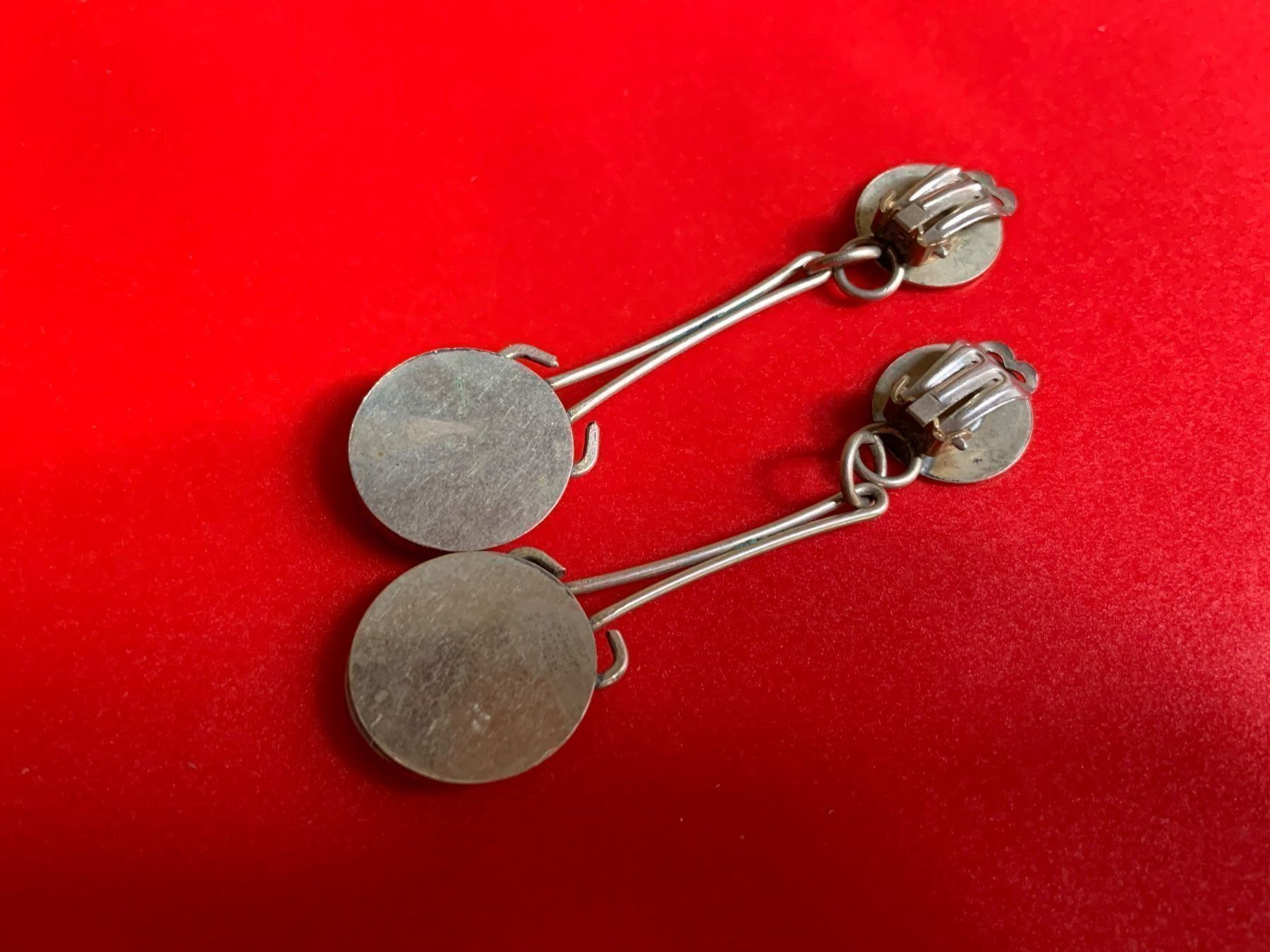 Orecchini pendenti & Orecchini a lobo: Ohrenringe silber halbkugel clips – Usato da Dittingen venduto da Bellevista 3