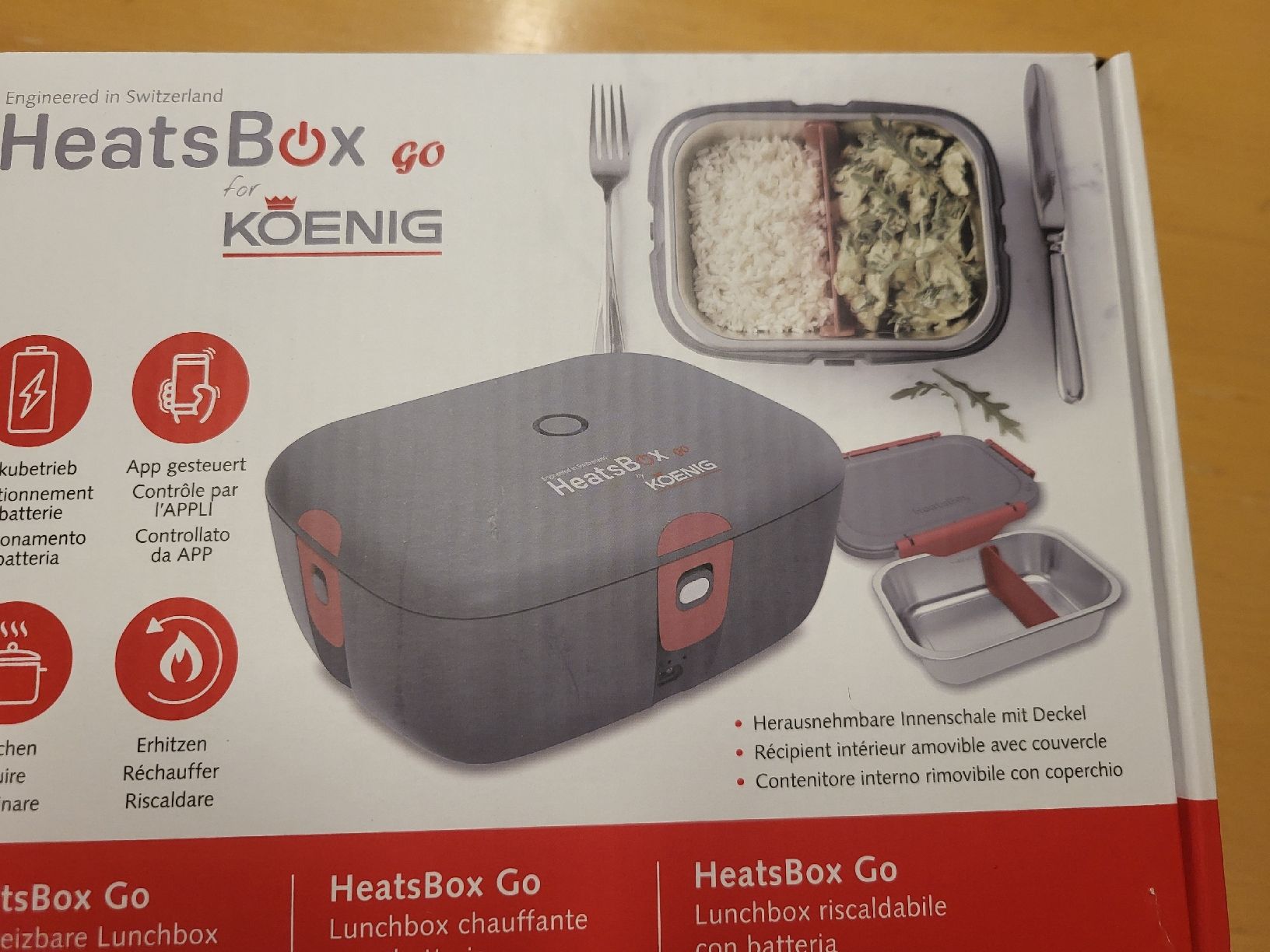 Altre Stoviglie: Heat Box Go – Nuovo e nell'imballaggio originale da Hausen am Albis venduto da Rico.J