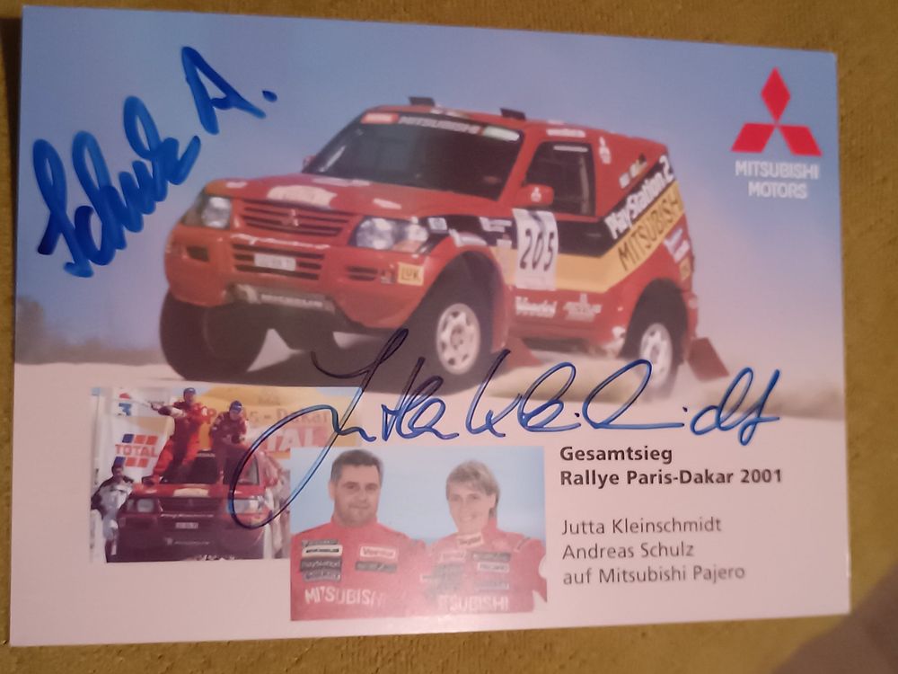 Sieger Rallye ParisDakar 2001 handsigniert Kaufen auf Ricardo