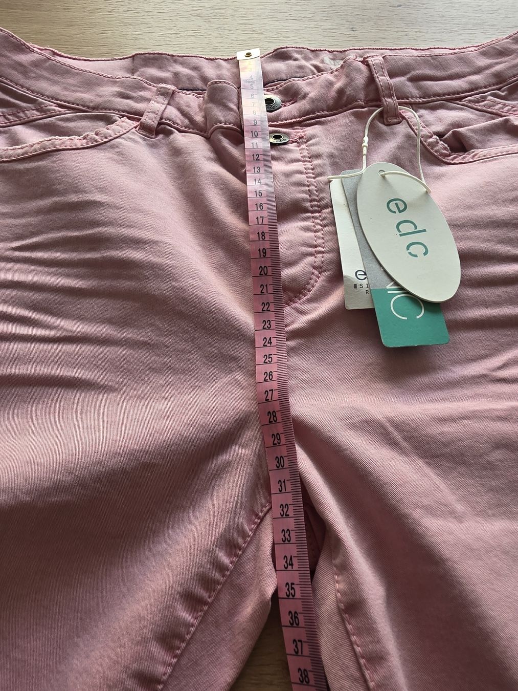Esprit Pantaloni: EDC Esprit Damen Hose, pink, Gr. 42/28, stretch – Nuovo (secondo la descrizione) da Wädenswil venduto da Gabinomi 5