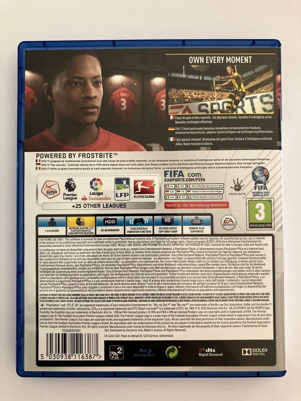Sony Giochi: FIFA 17 – PS4 – Usato da Ecublens VD venduto da Lenordique 1