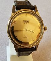 PONTIAC MAGEUR Handaufzug Vergoldet Swiss Made Armbanduhr
