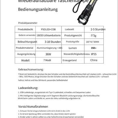 Lampade: LED Taschenlampe – Nuovo e nell'imballaggio originale da Emmenbrücke venduto da nne_hm9j 5