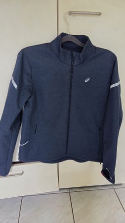 Asics Laufjacke Damen, Grösse L, Dunkelblau, Top Zustand!
