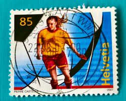 Nr.997 mit Stempel  Fußball-Europameisterschaft 2007   