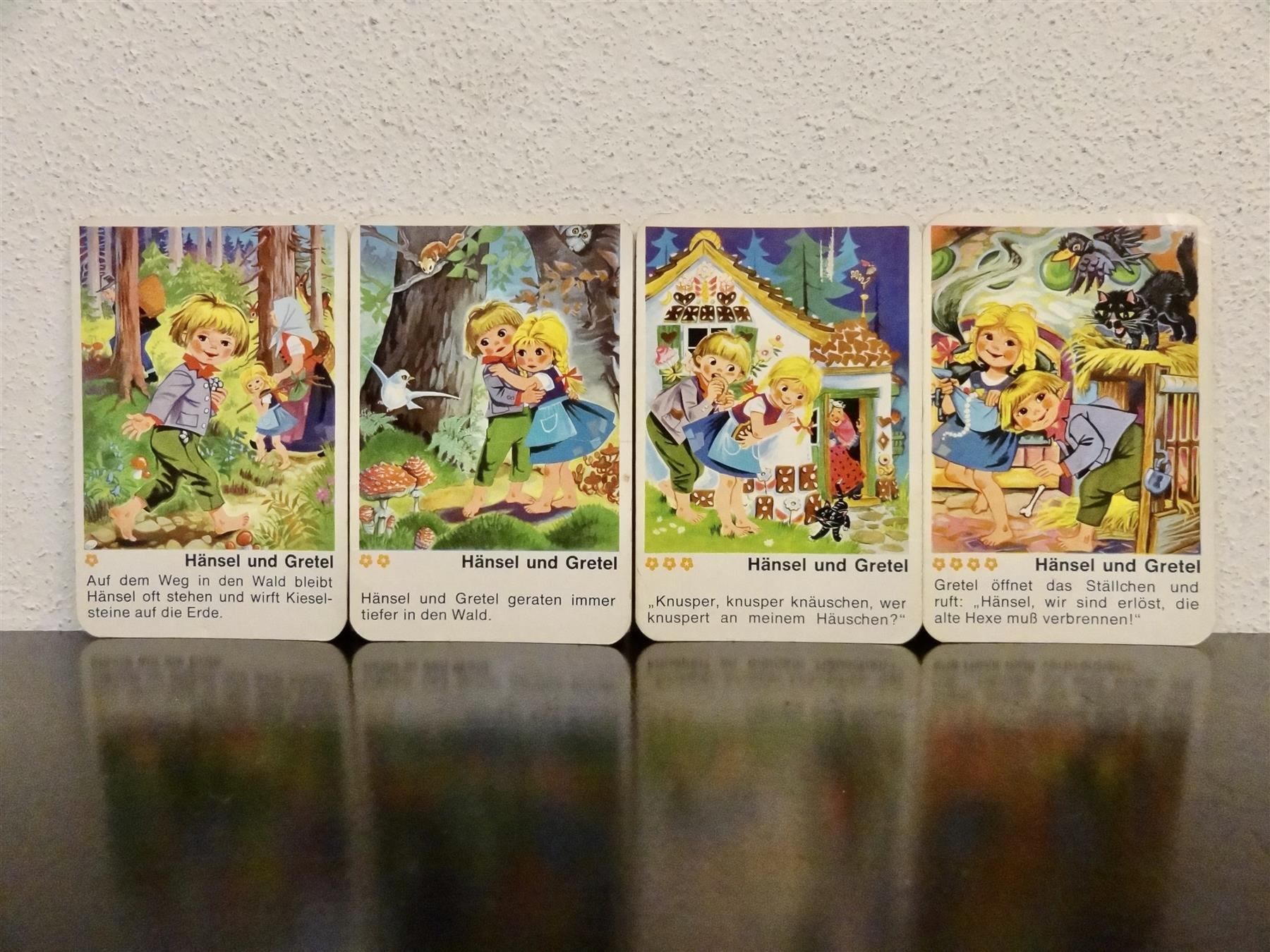 Giochi: schönes altes Quartett MÄRCHEN – Usato da Kerzers venduto da wisaundso 3