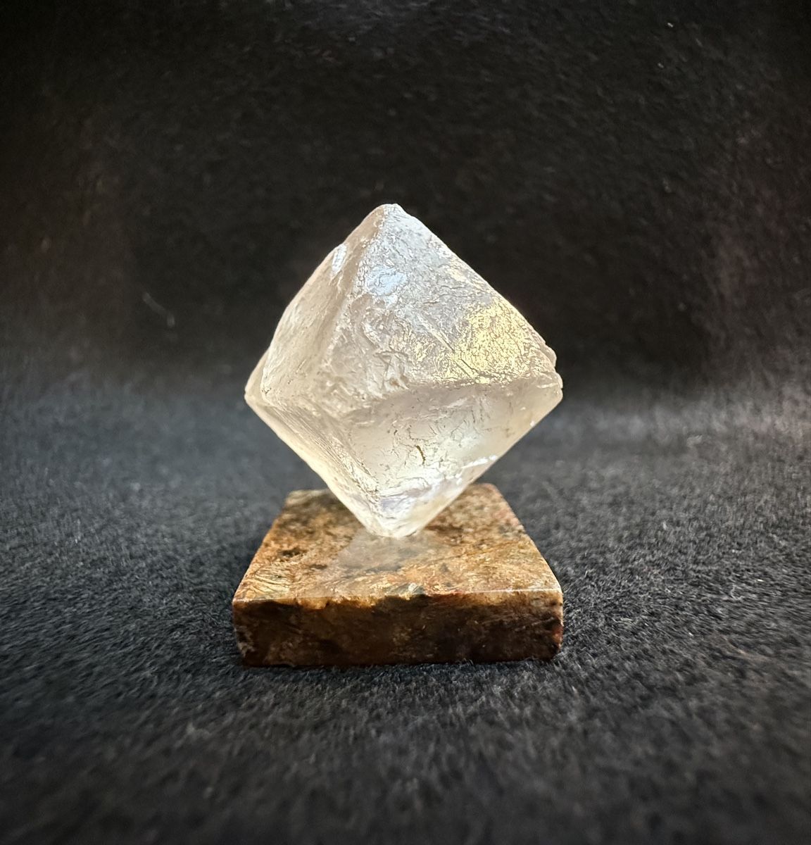 Mineralien & Heilsteine: Fluorit Oktaeder / Grimsel, Schweiz – Gebraucht aus Schattenhalb von Oodaaq 1