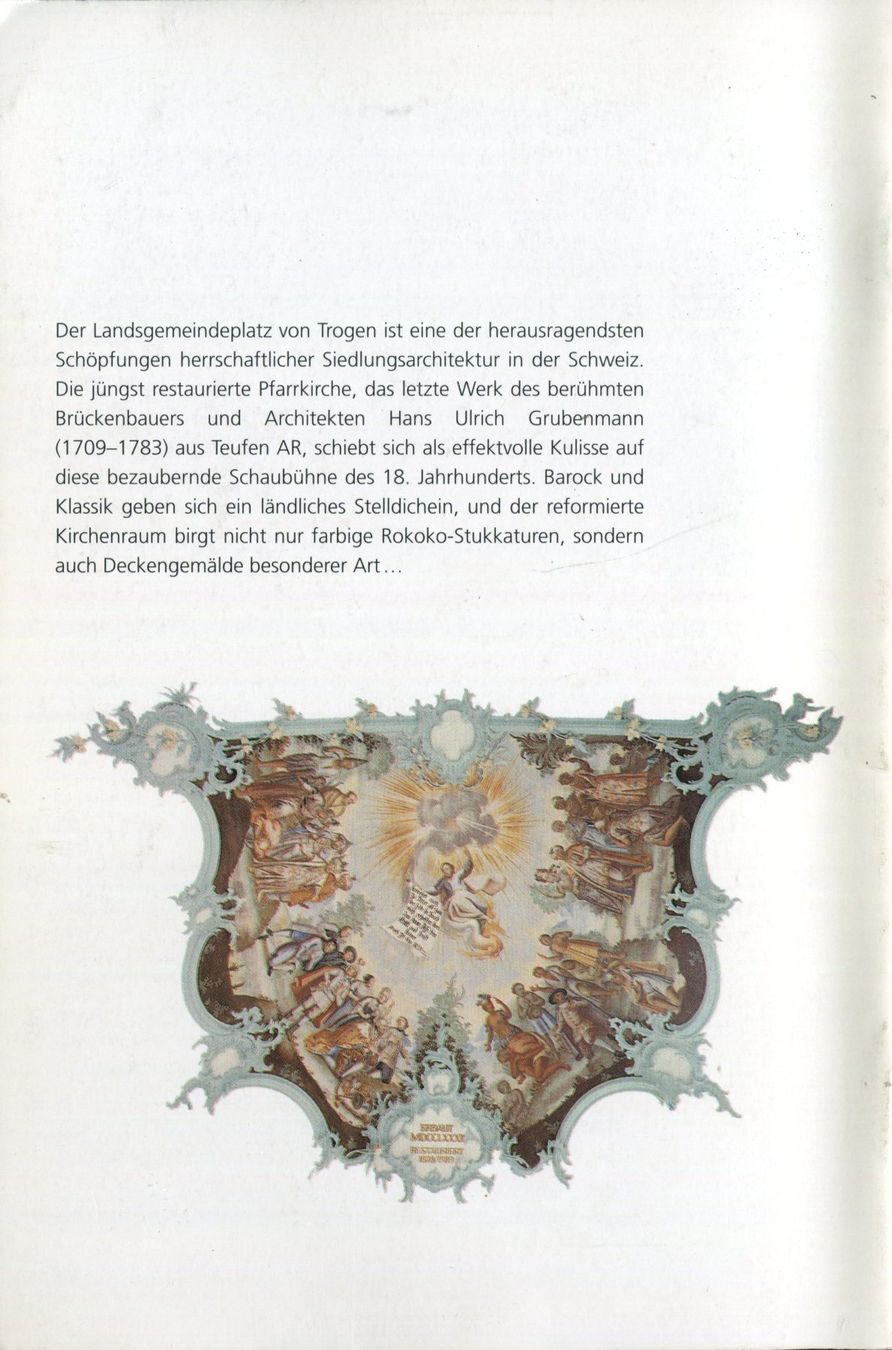 Livres: Trogen, Pfarrkirche, Kunstführer – D'occasion à Aarau par Elmaar41 1