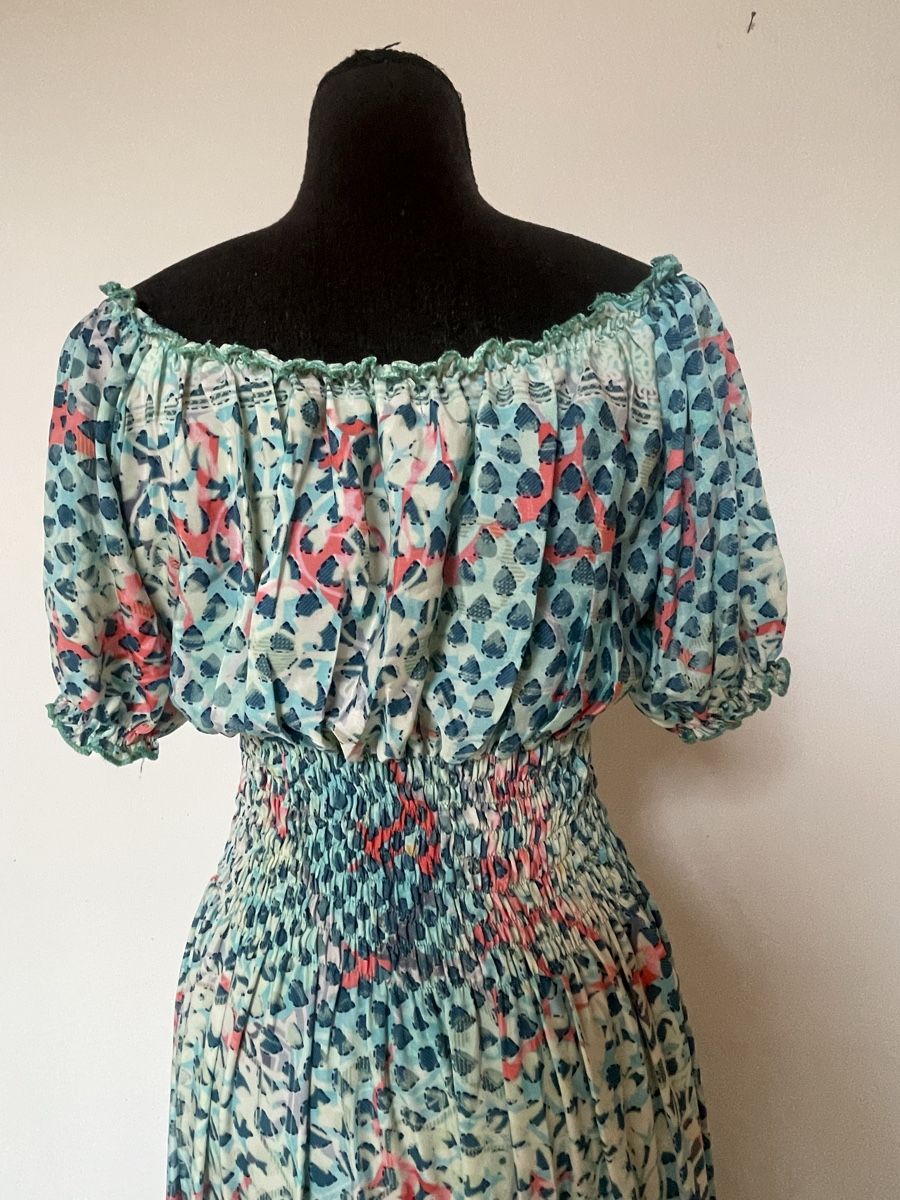 Vestiti: Boho Maxi Stufenkleid aus Seide – Nuovo (secondo la descrizione) da Sigriswil venduto da ck56 4