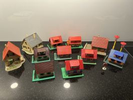 verschiedene Musterhäuser / casette modellismo