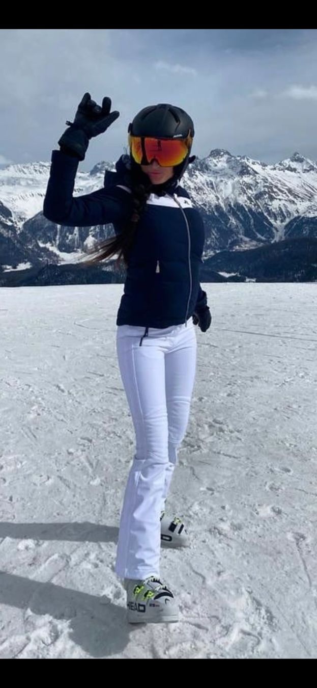 Sci: Weisse J.Lindeberg Skihose, neu, Grösse 34 – Nuovo (secondo la descrizione) da Volketswil venduto da Modelka 2