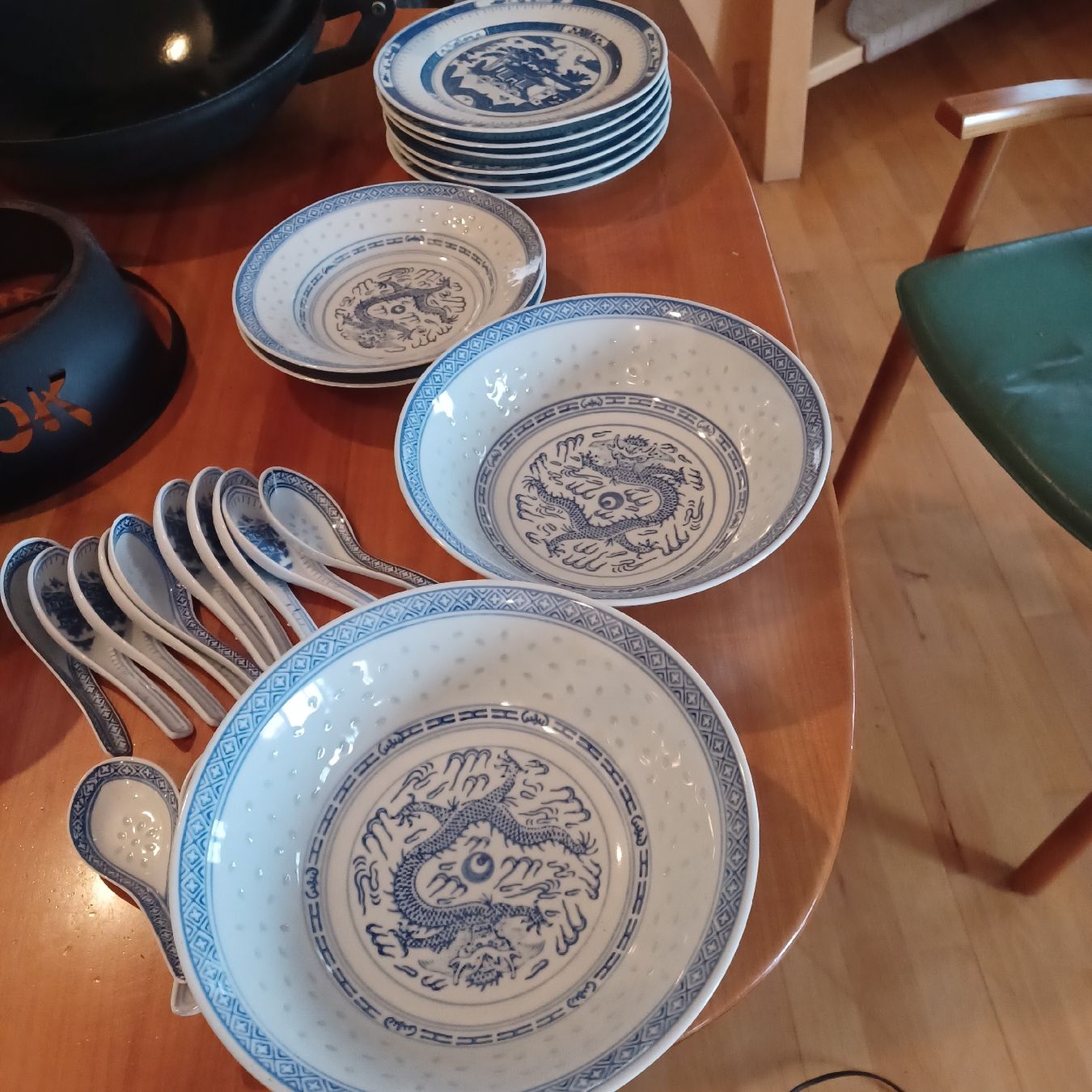 Padelle: Wokset , Wokgarnitur – Usato da Waldkirch venduto da Fantasia-101 2