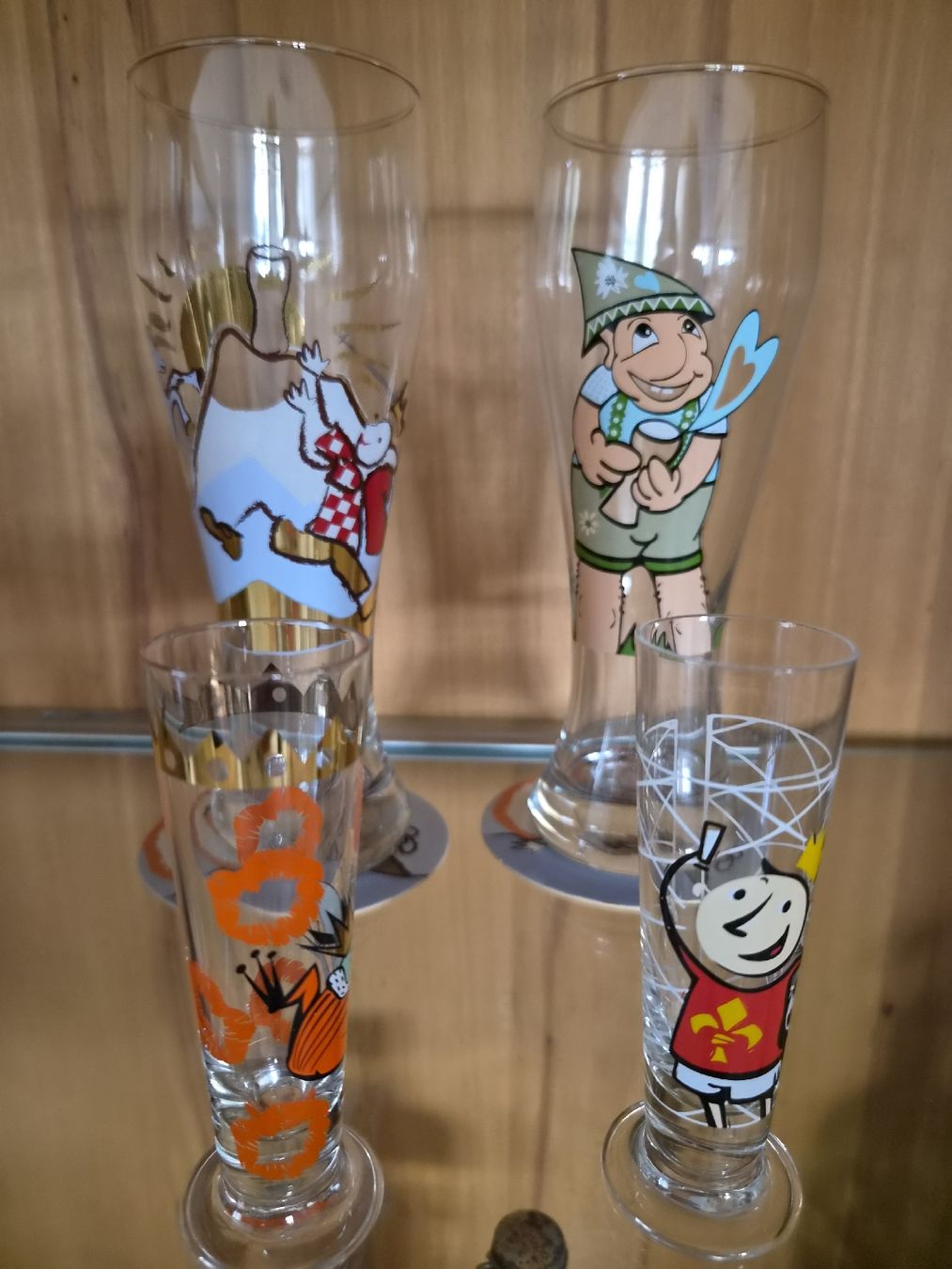 Ritzenhoff Bicchieri: 2 Biergläser 2 Schnapsgläser – Nuovo (secondo la descrizione) da Glattfelden venduto da nic_kz6f