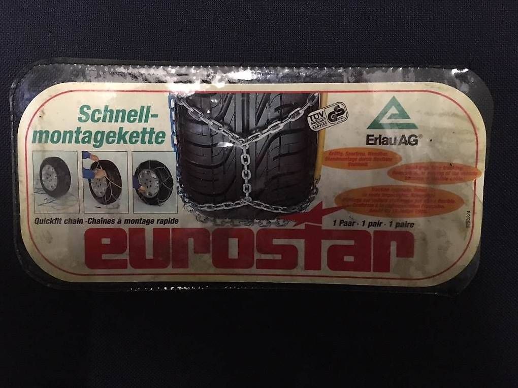 Catene da neve: Schneeketten EUROSTAR – Usato da Küsnacht ZH venduto da nemonero68 1