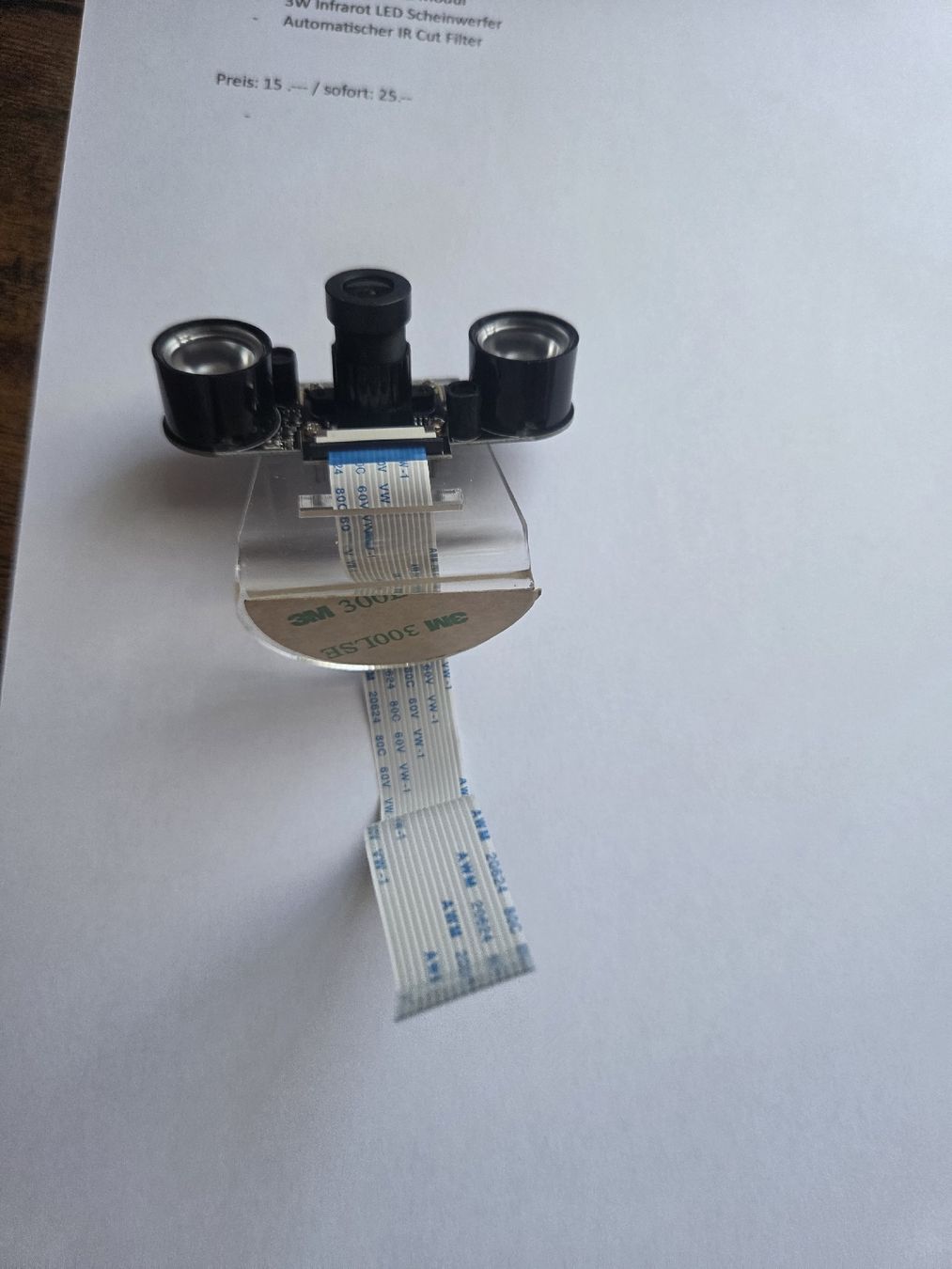 Raspberry Pi Componenti elettronici: Infrared Camera Module for Raspberry Pi and Jetson Nano – Usato da Winterthur venduto da Maricels_Boutique 3