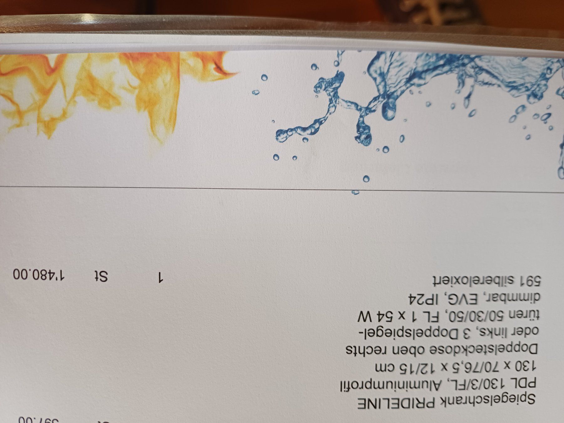 Armadietti a specchio: Spiegelschrank Bad beleuchtet – Usato da Rheinfelden venduto da silbertanne2015 1