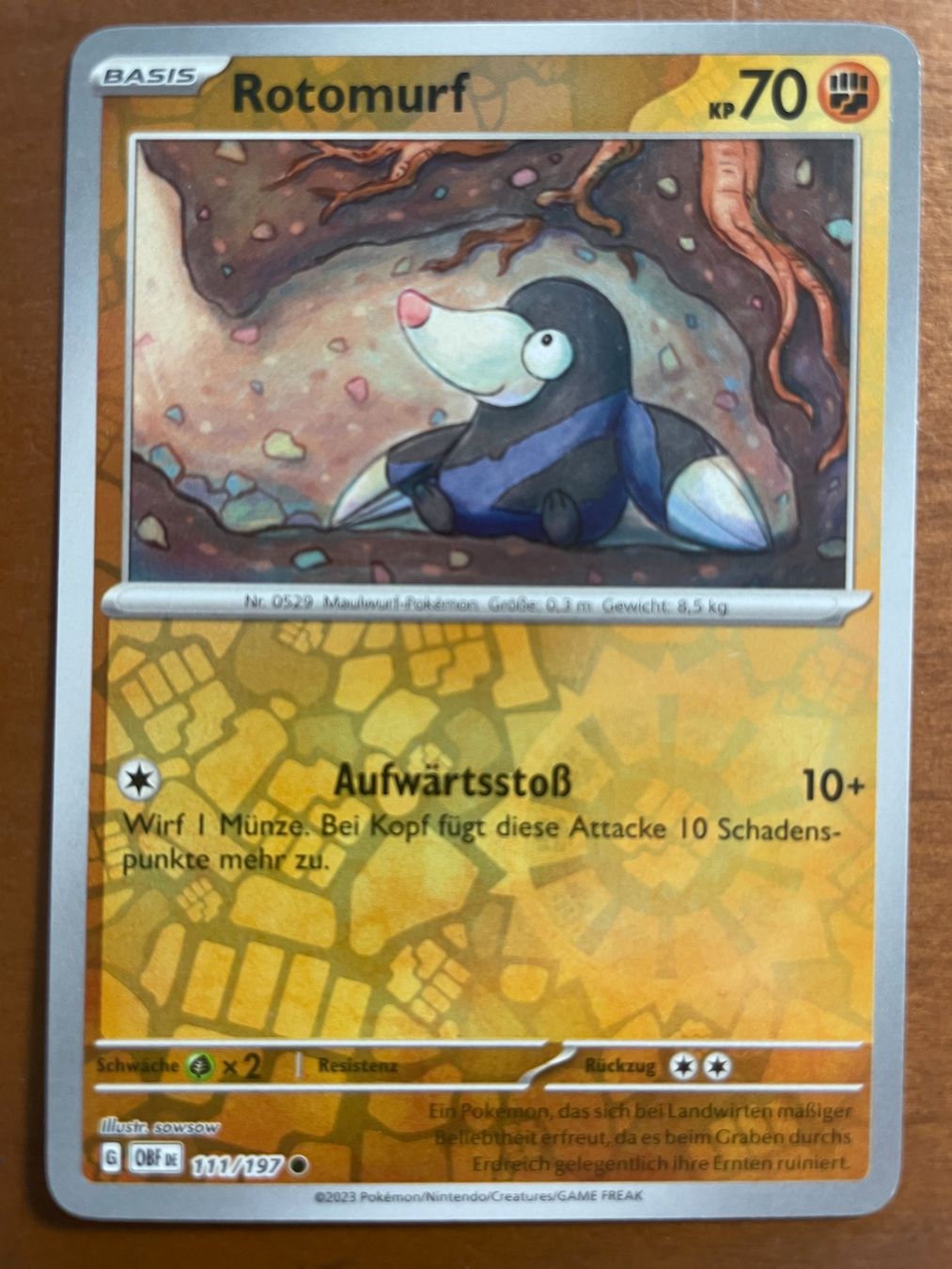 Pokémon Carte collezionabili: Pokemon Rotomurf Reverse (Versand gratis) – Nuovo (secondo la descrizione) da Chur venduto da Angerson