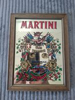 Martini Spiegel, Vintage Bar Spiegel, Sammlerstück! Top!
