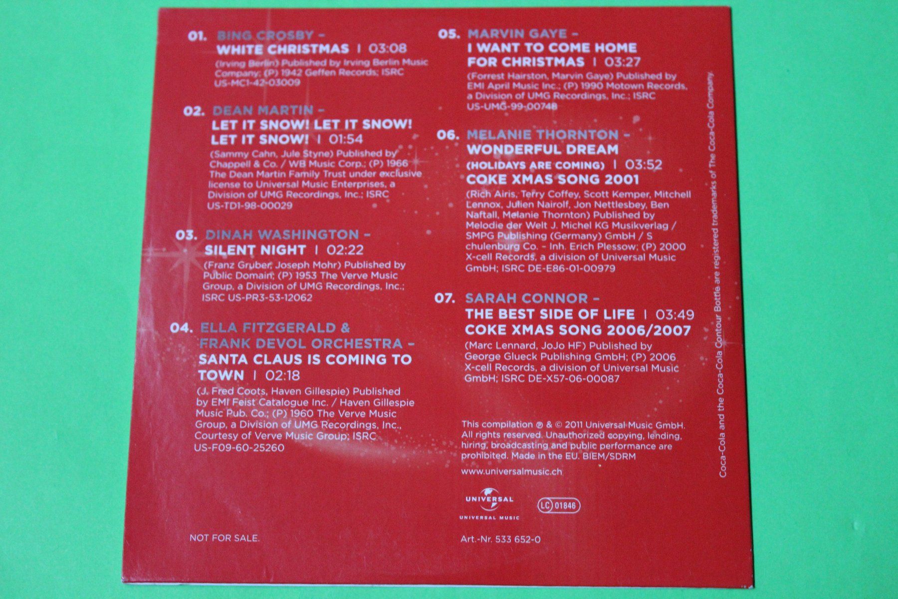 CDs: Coca Cola - Greatest Christmas Hits CD – D'occasion à Tübach par JamesStone 2