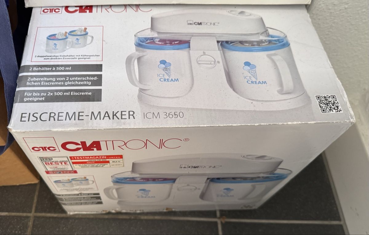 Küchengeräte: Glace Maker – Neu (gemäss Beschreibung) aus Neuhausen von Ematrix 1