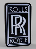 Lightbox / lampe logo ROLLS ROYCE