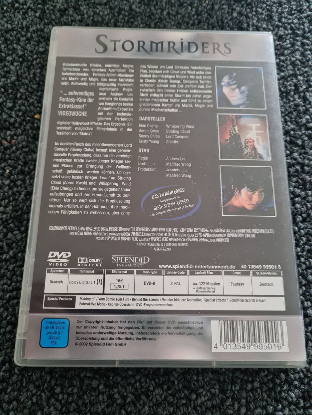 Tutti i DVDs: STORMRIDERS (7459) – Usato da Ruswil venduto da Ruck.Zuck. 1