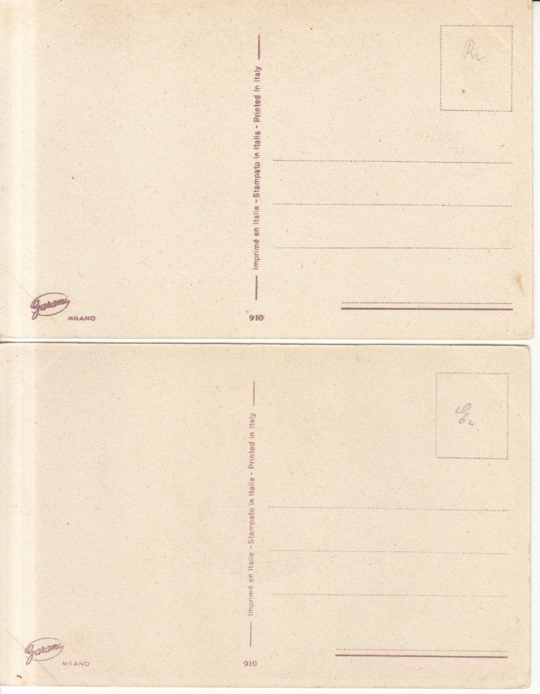 Cartoline postali: Kitschkarten Garami 2 Stk ca. – Usato da Bürglen TG venduto da StampGraf 1
