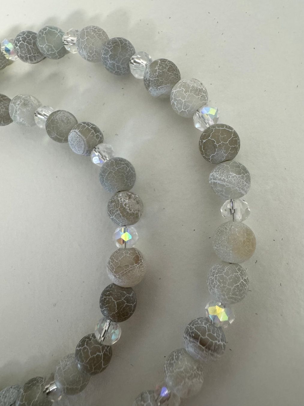 Catenine: Halskette Achat, Tschechischer-Kristall – Nuovo (secondo la descrizione) da Biberist venduto da tl-schmuck 2