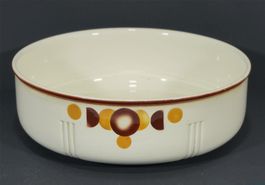 Art Deco Waschschüssel mit Spritzdekor