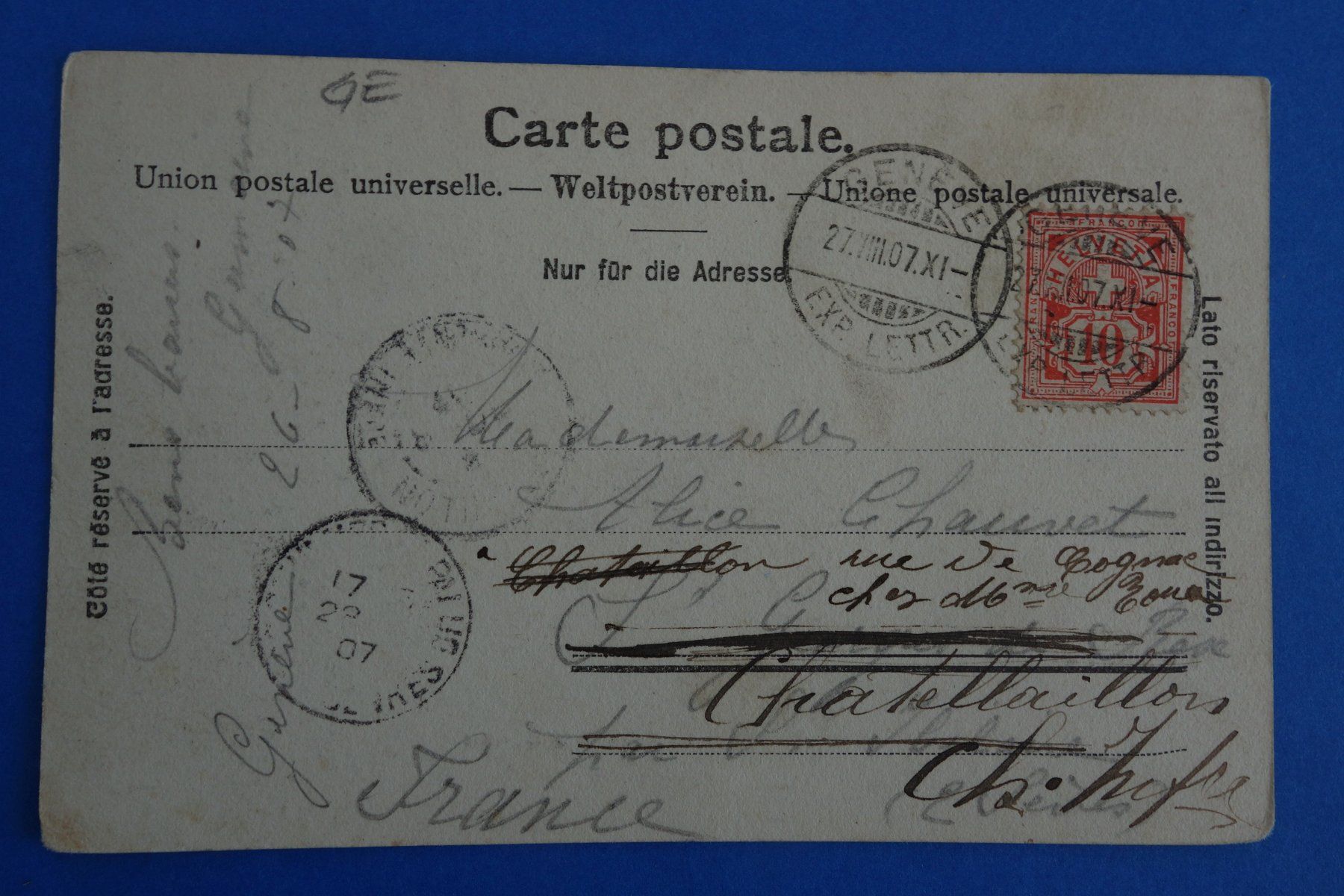 Ansichtskarten: GENÈVE - GENF - La Rade et le Kursaal - kleines Dampfboot – Gebraucht aus Ibach von Ibanto 2