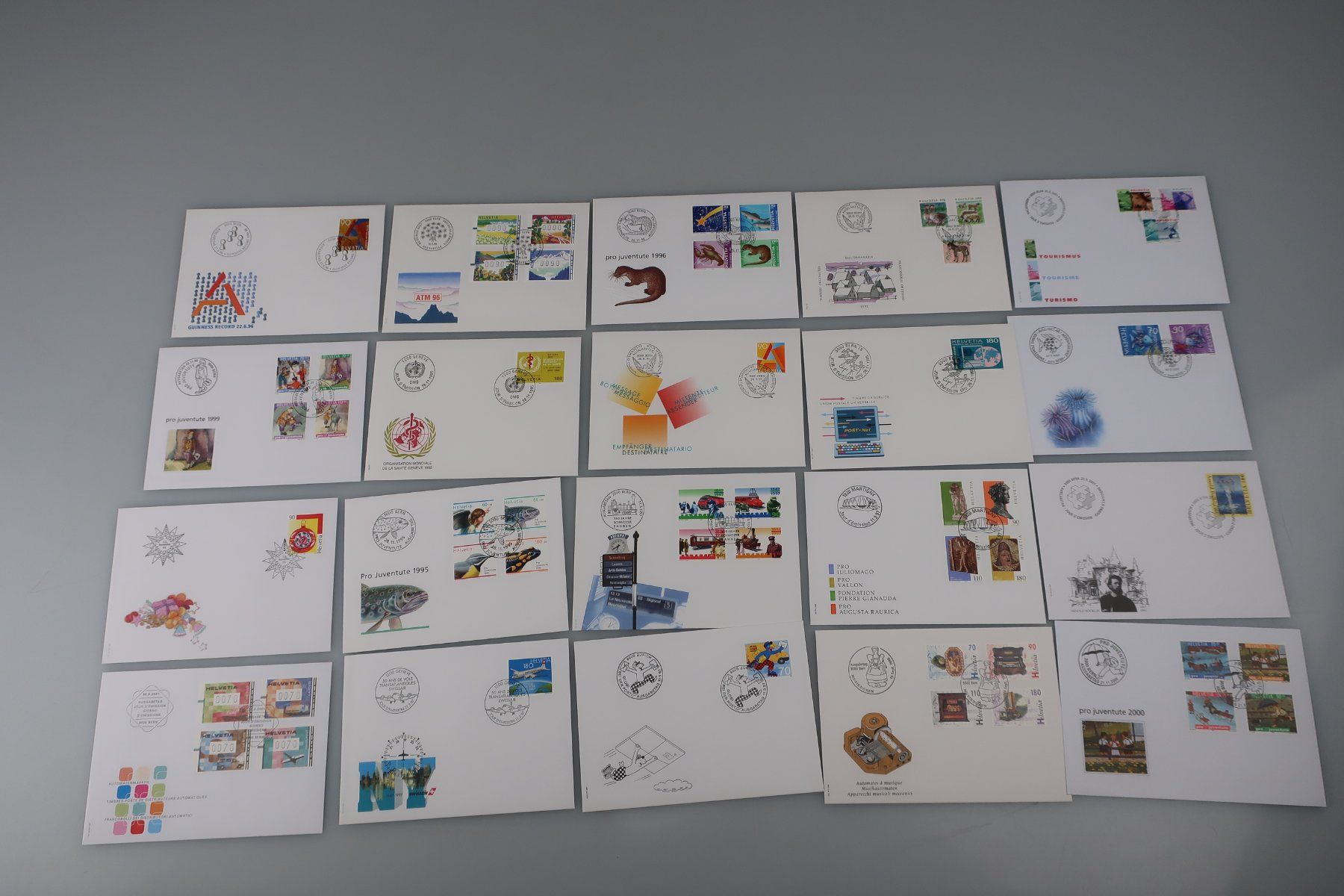 Alle Briefmarken: Briefmarken Sammlung / Ersttagsbriefe – Gebraucht aus Volketswil von brockipfannenstil 1