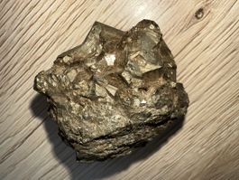 Pyrit Kristall 120g Würfel Cluster Katzengold